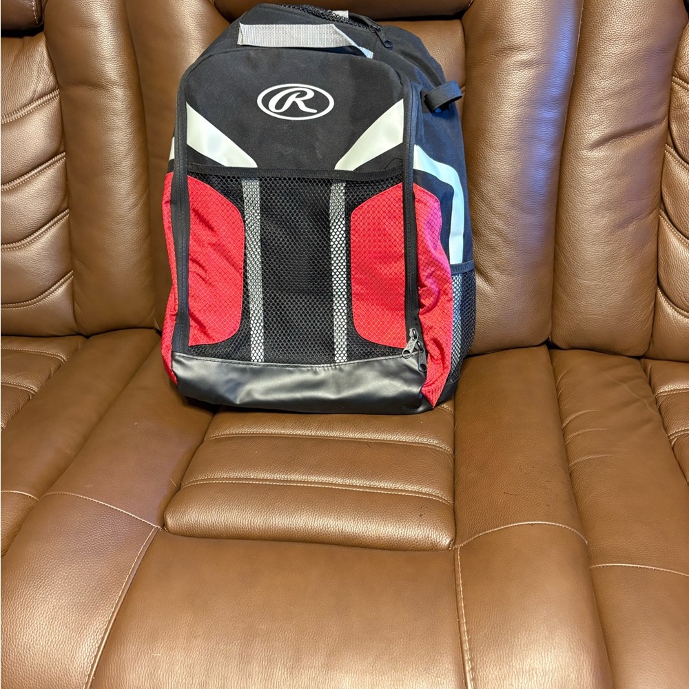 Rawlings Black and Red Men's Backpack